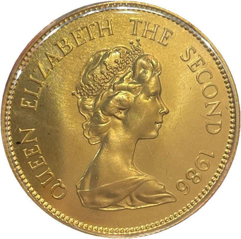 香港　1000ドル金貨　虎年　1986年 - 野崎コイン