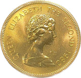 香港　1000ドル金貨　猿年　1980年 - 野崎コイン