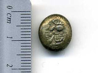 小粒な安政両面大黒豆板銀 安政両面大黒豆板銀 4．8g – 野崎コイン