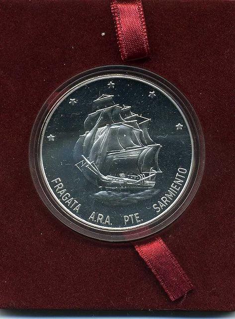 アルゼンチン　２５ペソ　プルーフ銀貨　２００２年 - 野崎コイン