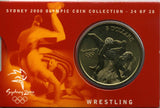 オーストラリア　シドニーオリンピック５ドル黄銅貨　レスリング - 野崎コイン