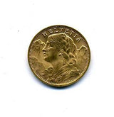 スイス　２０フラン金貨　アルプスと少女　１９３５年 - 野崎コイン