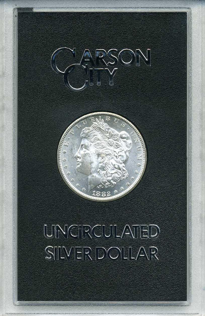 アメリカ　１ドル銀貨 未使用　１８８２年　カーソンシティ