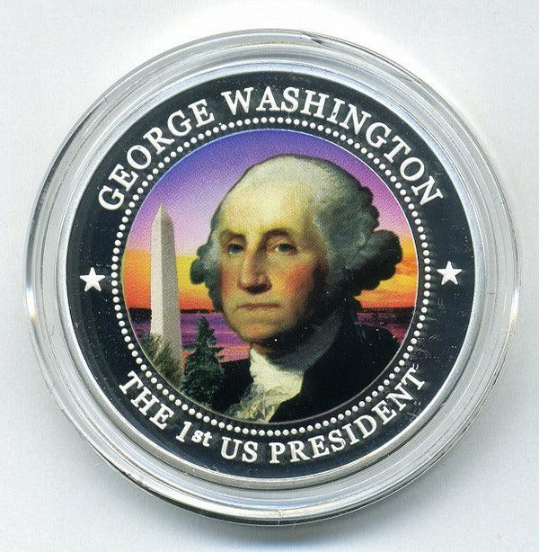 リベリア　ワシントン大統領　５ドルカラー貨 - 野崎コイン