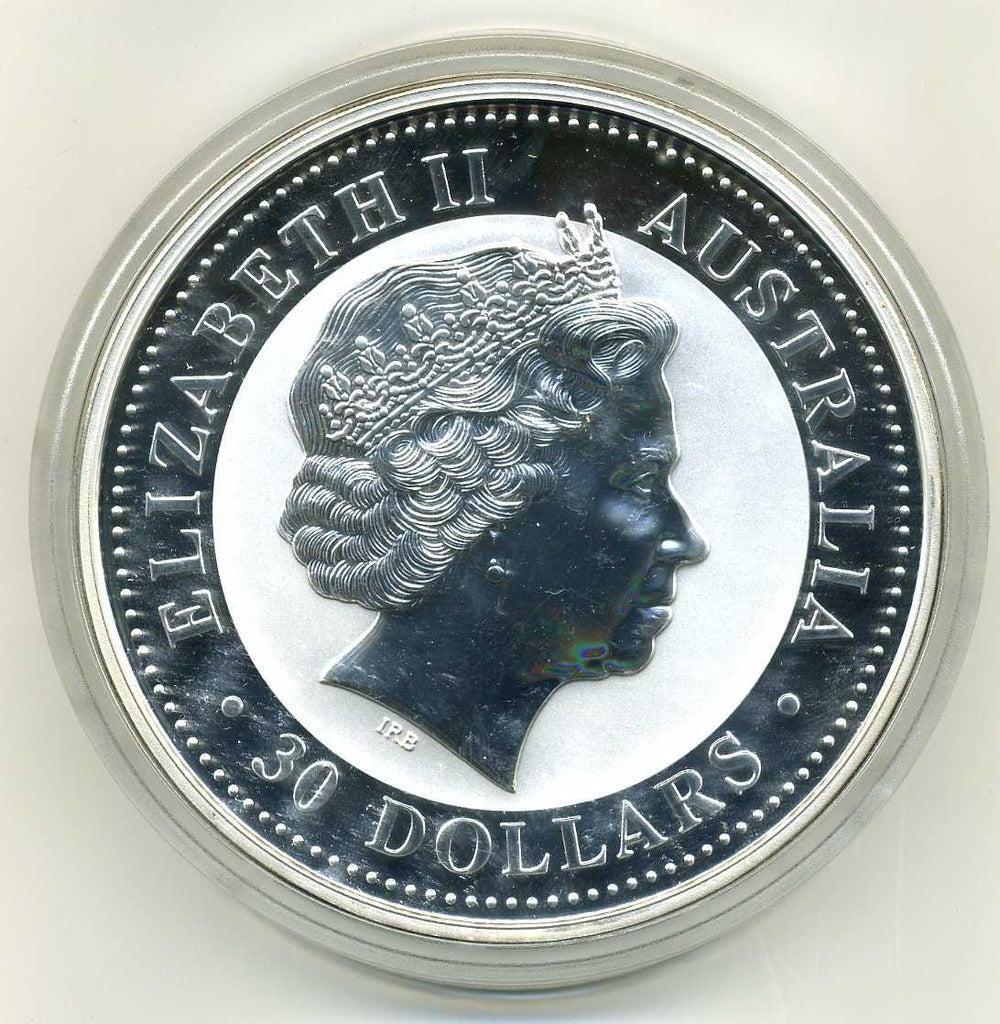 オーストラリア 1kg 羊 30ドル純銀貨 2003年 – 野崎コイン