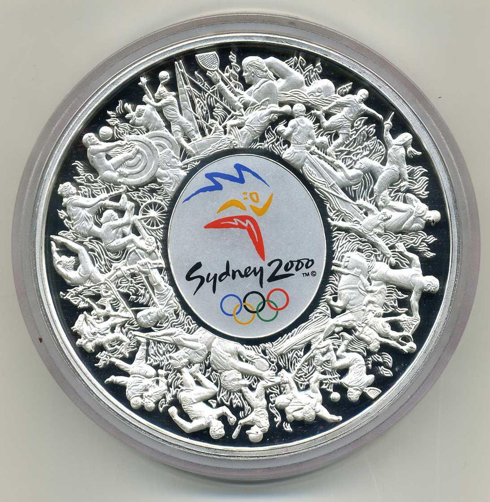 オーストラリア 1kg 30ドル純銀貨 2000年 シドニー五輪