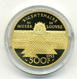 フランス　５００フラン金貨　１９９３年 - 野崎コイン