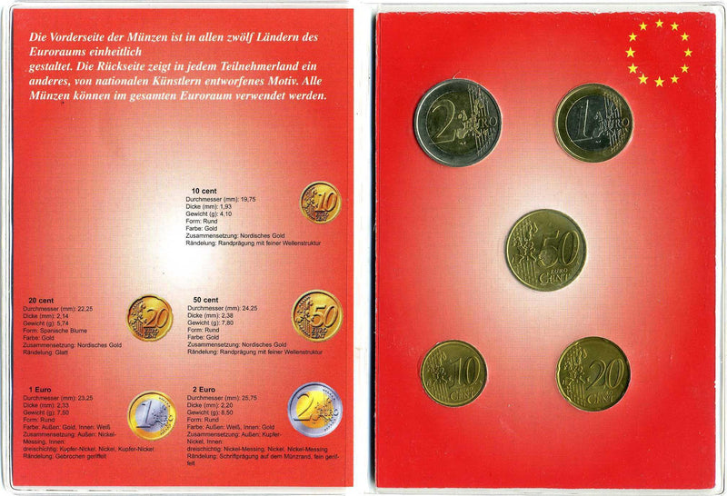 モナコ　ユーロコイン　２００２年 - 野崎コイン