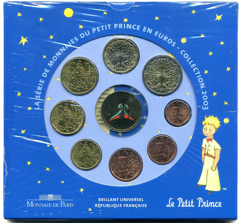 フランス　ユーロコイン　２００３年　星の王子様 - 野崎コイン