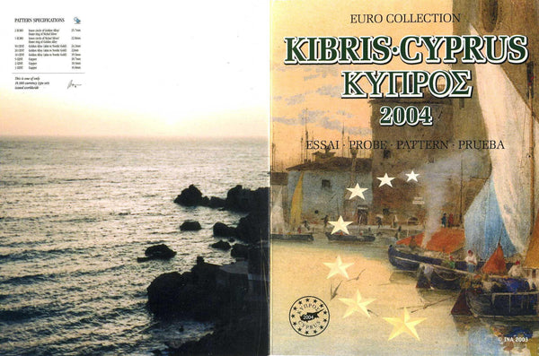 キプロス　ユーロコイン　（見本コイン）　２００４年 - 野崎コイン