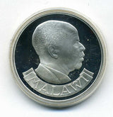 マラウイ　１０クワチャ　プルーフ銀貨　1978年　セーブルアンテロープ - 野崎コイン