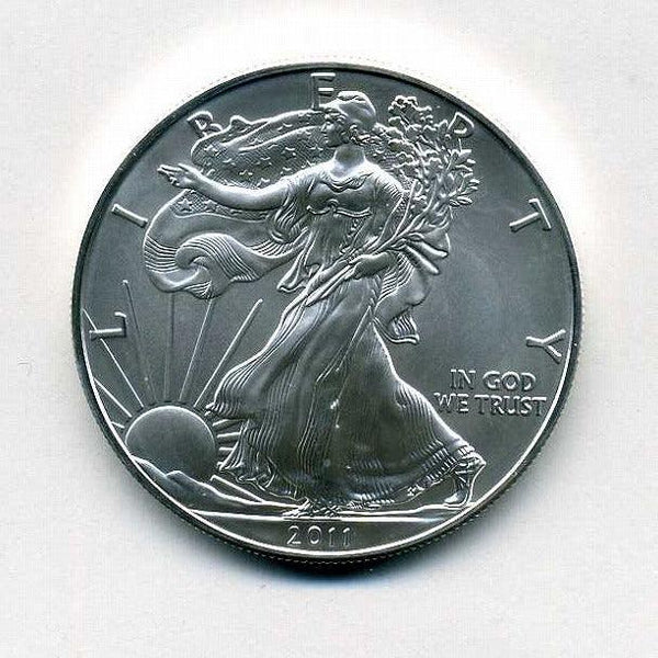 アメリカ １ドル銀貨 イーグル ２０１１年 – 野崎コイン