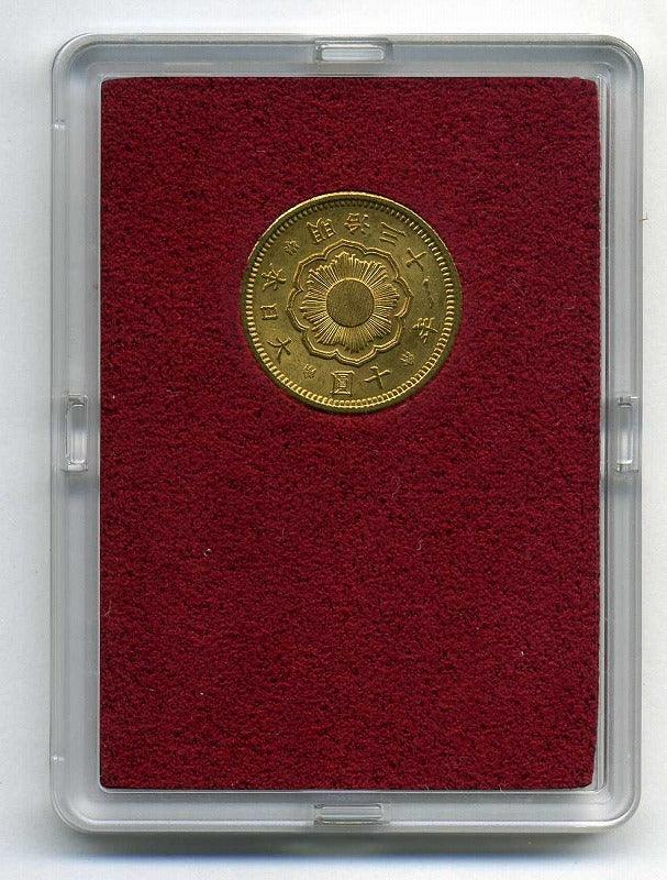 New 10-yen gold coin released by the Ministry of Finance