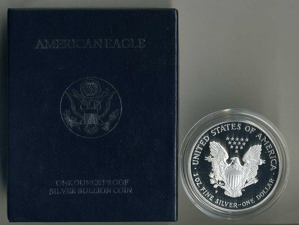 アメリカ　1ドルプルーフ銀貨　イーグル　1996Ｐ - 野崎コイン