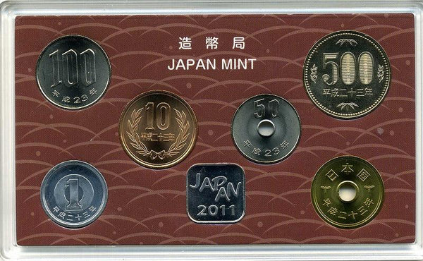 平成23年（2011年）　JAPAN COIN SET ミントセット - 野崎コイン