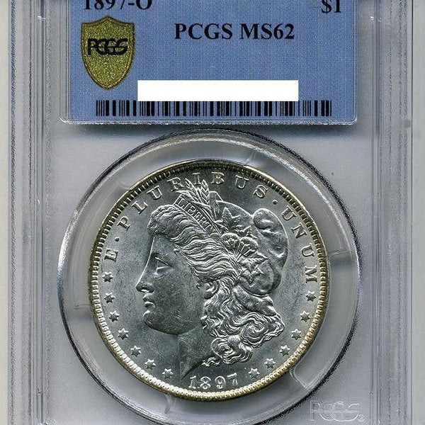 未使用pcgs社MS62アメリカ銀貨 アメリカ 1ドル銀貨 モルガン 1897-O PCGS MS62 – 野崎コイン