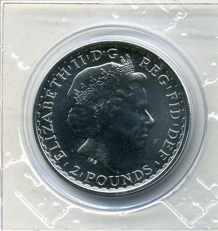 イギリス ブリタニア２ポンド銀貨 ２０１２年 – 野崎コイン