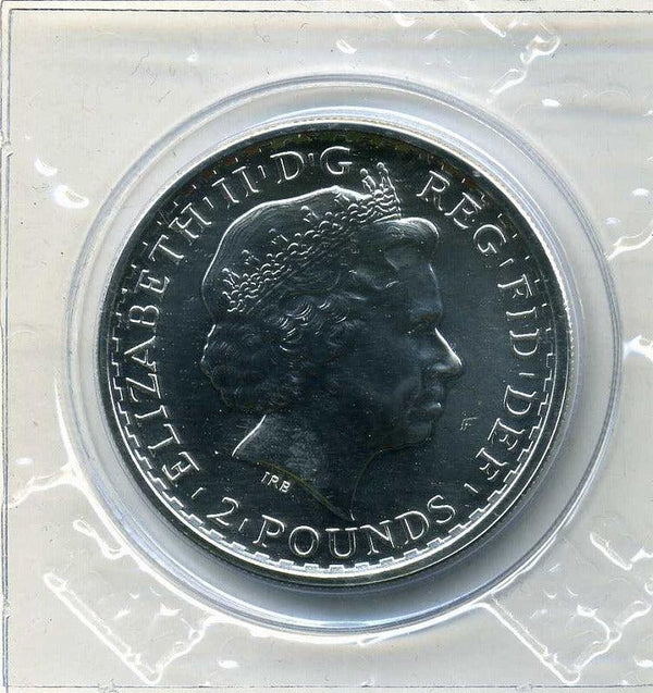 イギリス　ブリタニア２ポンド銀貨　２０１２年 - 野崎コイン