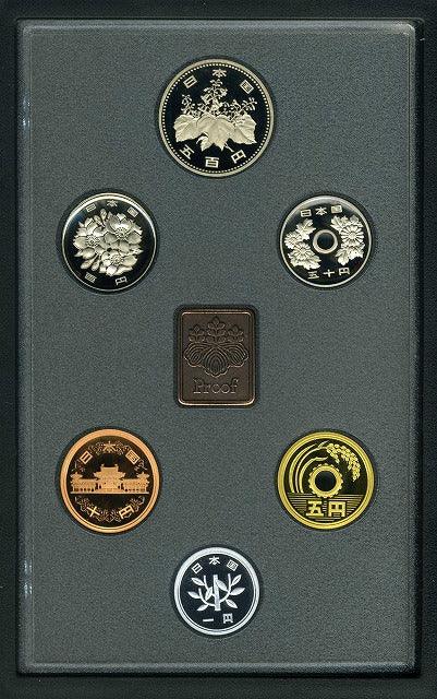 箱にダメージあり（傷・汚れ） 中のコインは未使用状態を保っています 昭和63年通常プルーフセット 販売数200,000