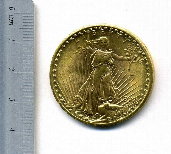 アメリカ　1927年　20ドル金貨　立像 - 野崎コイン