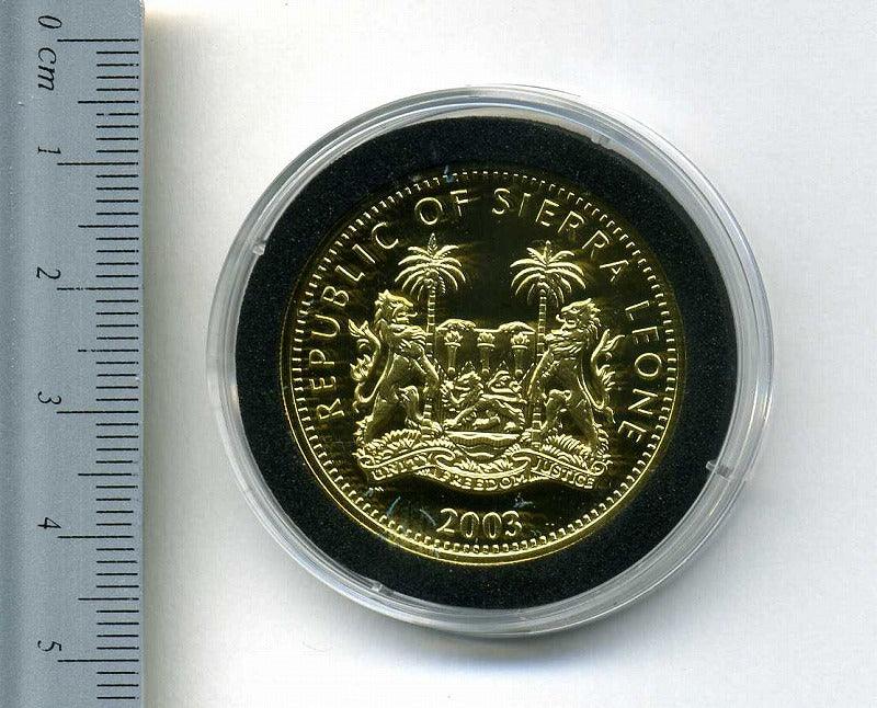 シエラレオネ 鉄腕アトム 500ドル金貨 2003年 – 野崎コイン