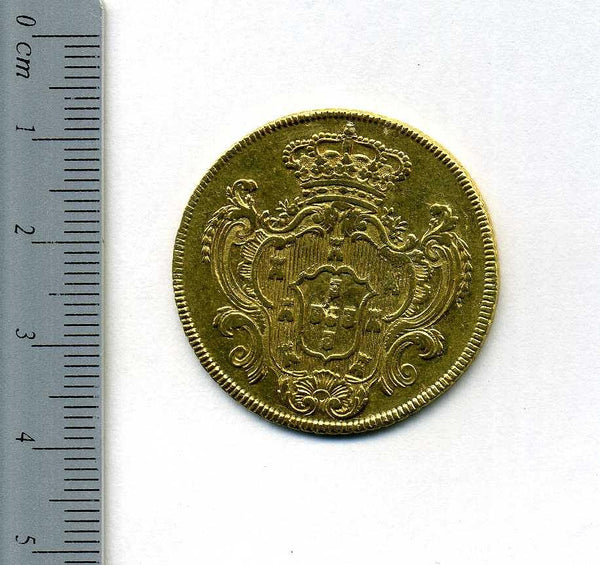 ブラジル　6400レイス金貨　マリア＆ペドロ3世　1783年 - 野崎コイン