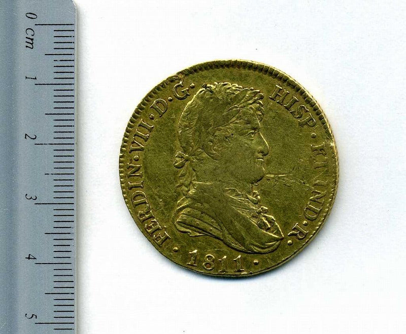 スペイン　8エスクード　フェルナンド7世　1811年 - 野崎コイン