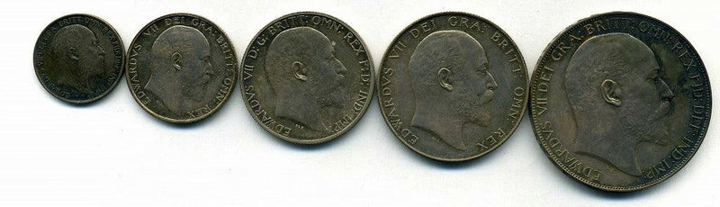 イギリス1902年 SPECIMEN COINS SET - 野崎コイン