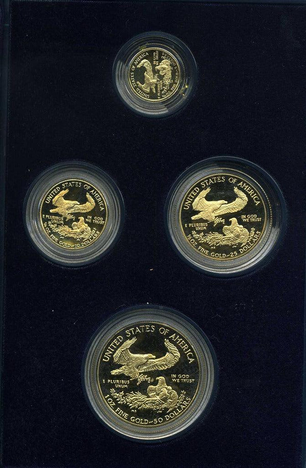 アメリカ　1998年イーグル金貨プルーフセット - 野崎コイン