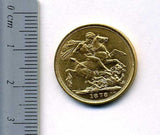 オーストラリア　ソブリン金貨　1878年M