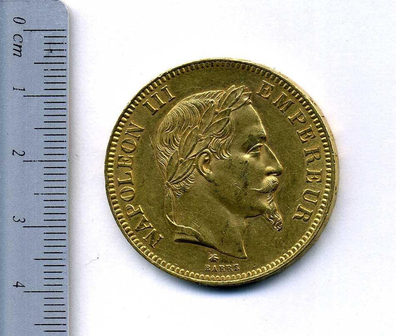 フランス ナポレオン 100フラン金貨 1866A - 野崎コイン