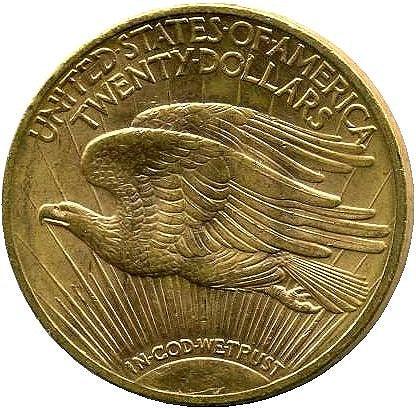 アメリカ 20ドル金貨 セントゴーデンズ 1923年 極美 – 野崎コイン