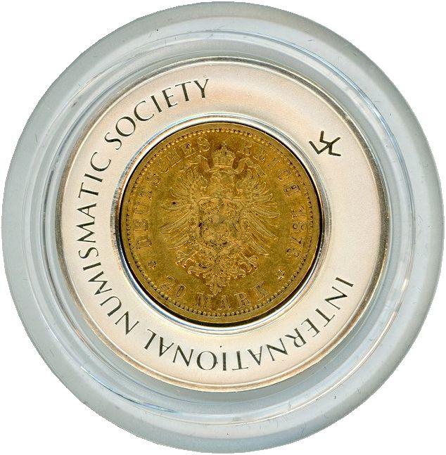ドイツ 20マルク金貨 1878年　ハンブルグ - 野崎コイン