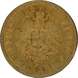 ドイツ 20マルク金貨 1878年　ハンブルグ - 野崎コイン