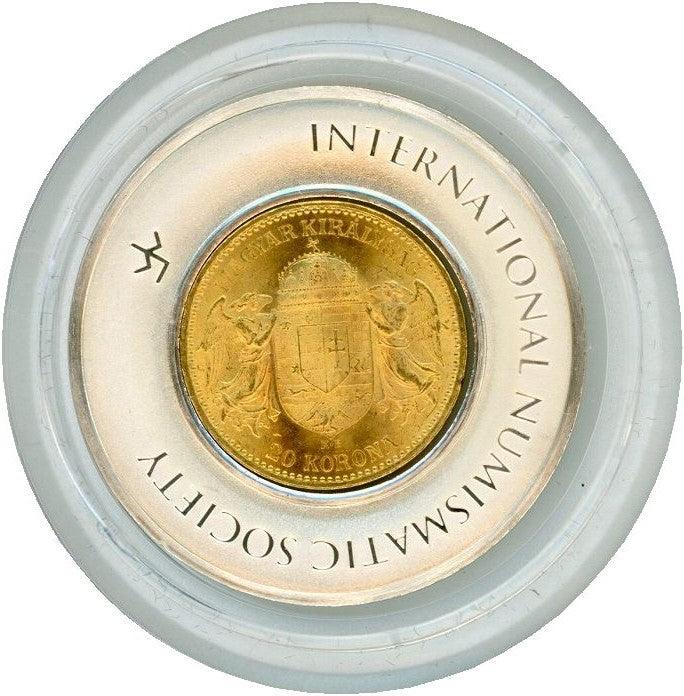 ハンガリー 20コロナ金貨 1897年　フランツ・ヨーゼフ立像 - 野崎コイン