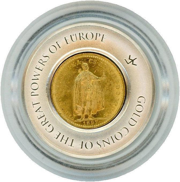 匈牙利20冠金币，1897年，站立的弗朗茨-约瑟夫。