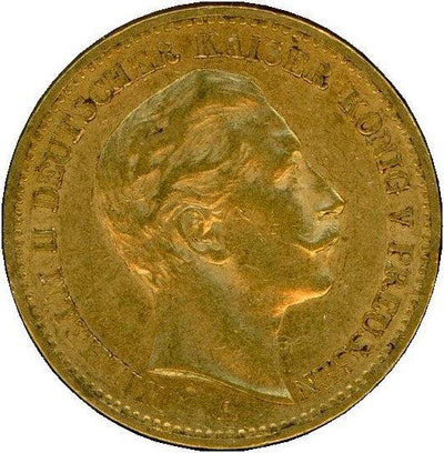 ドイツ 自由ハンザ都市ハンブルク 20マルク金貨 1899年【NGC AU