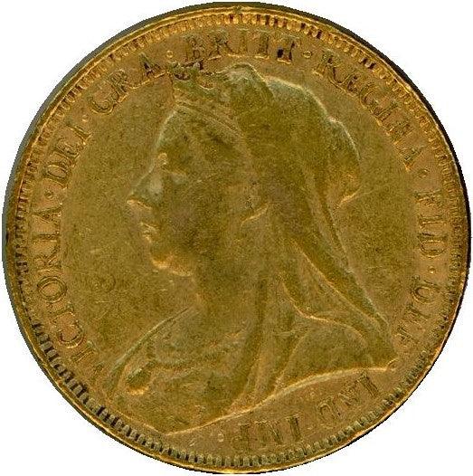 1893年 ヴィクトリア女王 金貨 イギリス ソブリン金貨 1893年 ヴィクトリア女王 – 野崎コイン