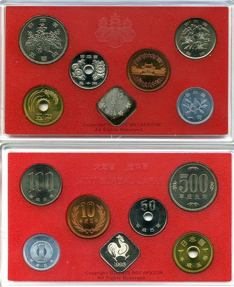 平成5年（1993年） 桜の通り抜け記念 貨幣セット – 野崎コイン
