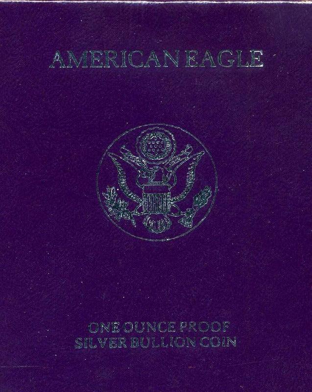 アメリカ　1ドルプルーフ銀貨　イーグル　1992S - 野崎コイン