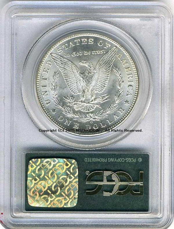アメリカ　1ドル銀貨　1898年O　PCGS MS63 - 野崎コイン
