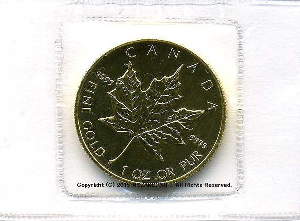 カナダ　メープルリーフ金貨　2005　50ドル　純金1オンス - 野崎コイン