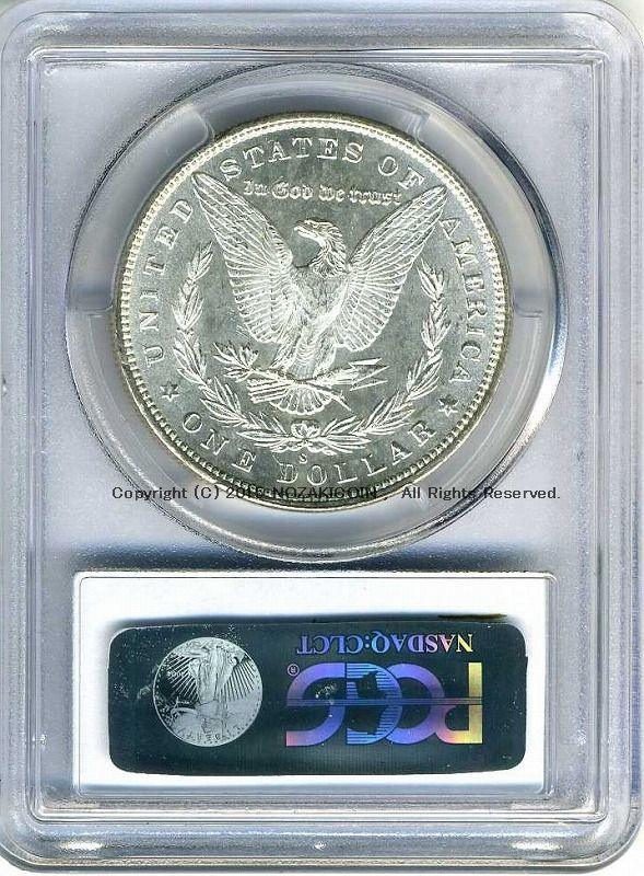 アメリカ 1ドル銀貨 1879年S PCGS MS65 – 野崎コイン