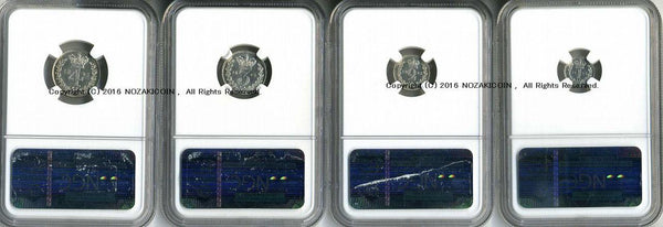 イギリス　ヴィクトリア マウンディセット　1843年　NGC MS64-AU - 野崎コイン