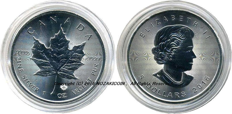 2016年カナダメープルリーフ銀貨5ドル～モンキームーンコイン