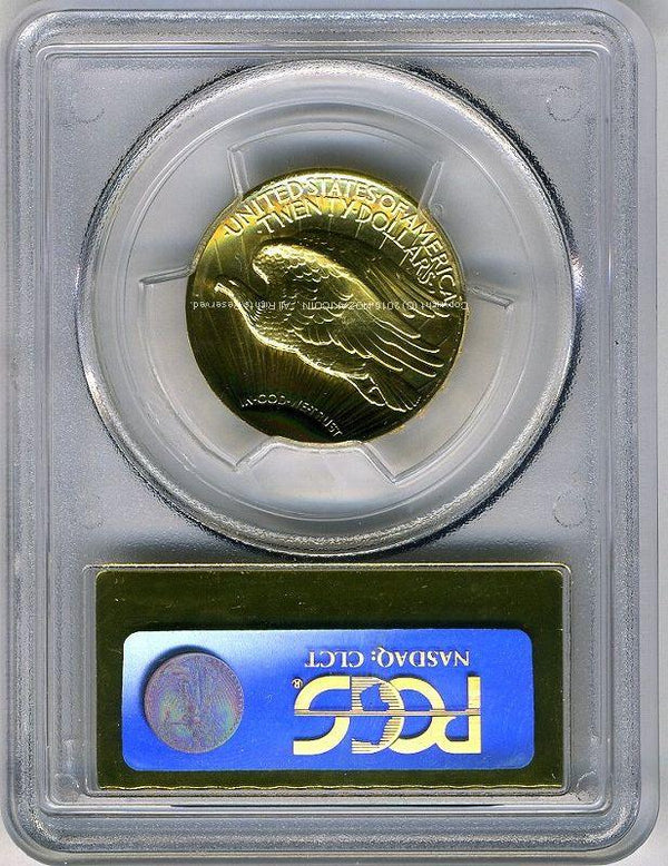 アメリカ　20ドル金貨　ウルトラハイレリーフ　2009年　完全未使用　PCGS　MS70 - 野崎コイン
