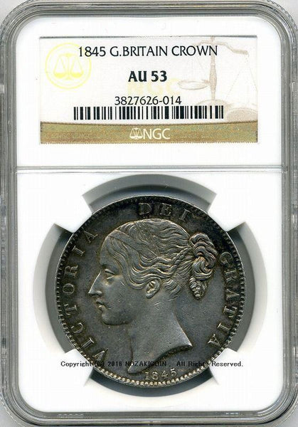 ハーフクラウン 1874年 ヴィクトリア ヤングヘッド 銀貨 イギリス JCC | ジャパンコインキャビネット / 【SOLD】イギリス 1874年 1