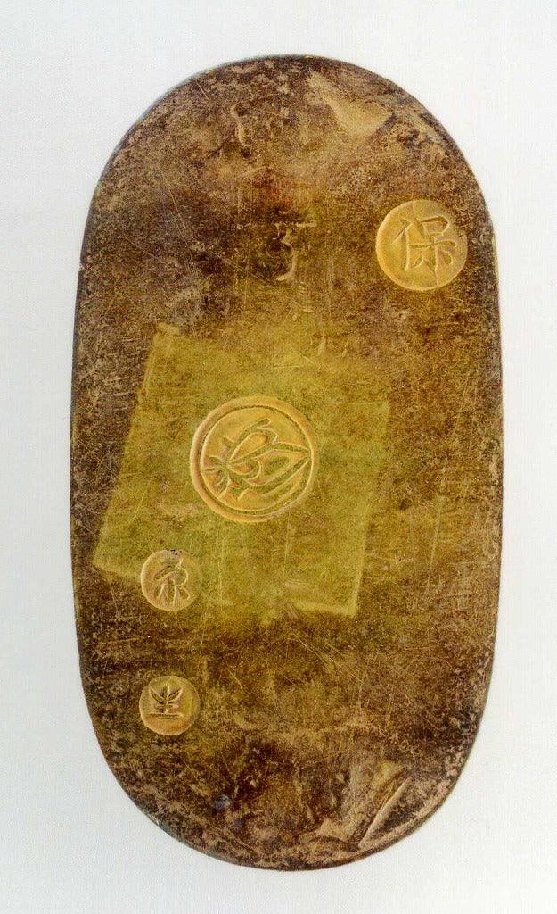 天保小判金 背刻印 原生 鑑定書付 953 – 野崎コイン