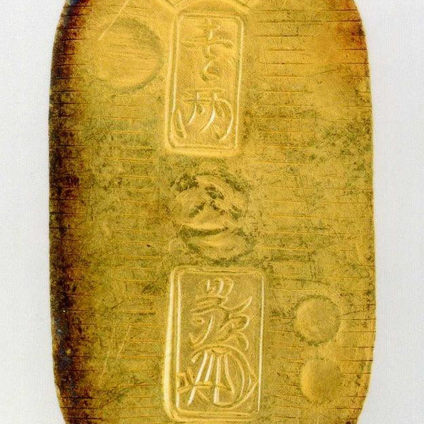 天保小判金 背刻印 九当 鑑定書付 954 – 野崎コイン