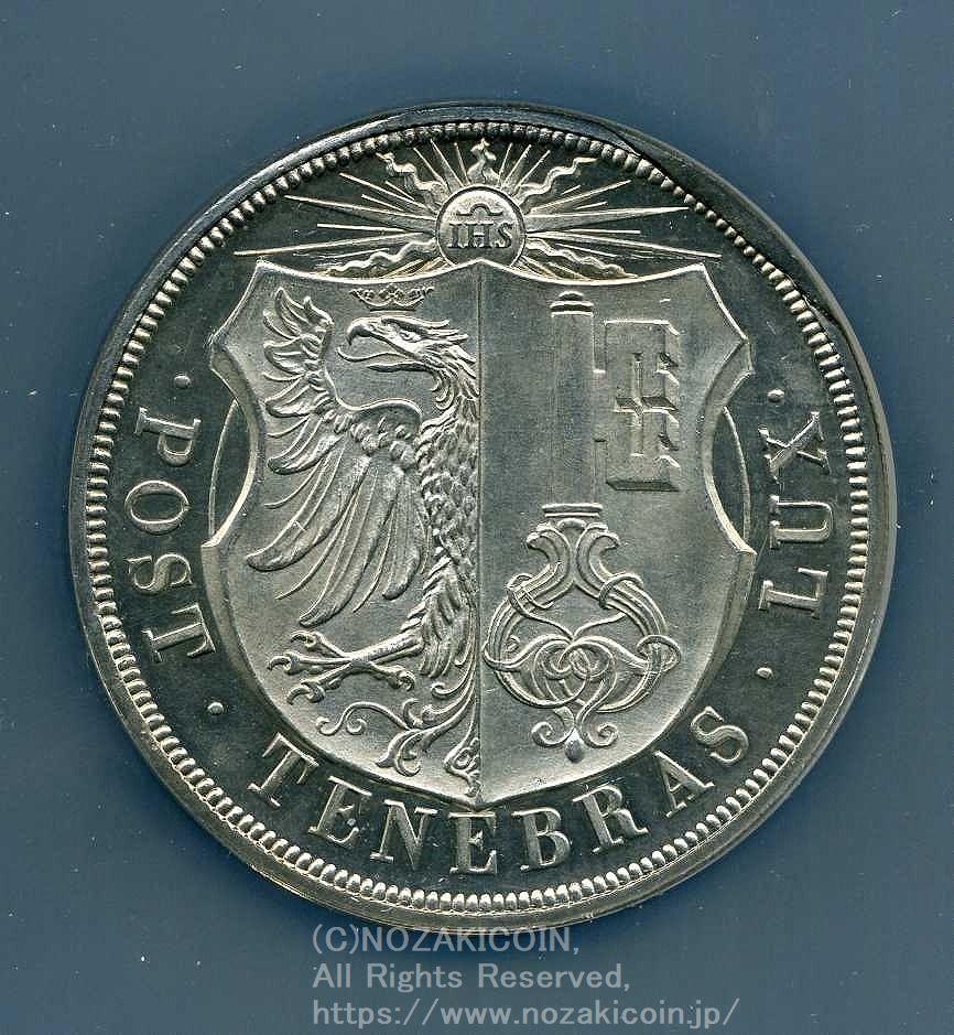スイス 射撃祭 10フラン銀貨 1851 Geneva NGC MS63 – 野崎コイン